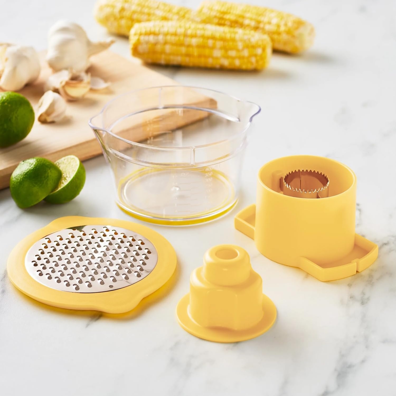 image:imageSur La Table Corn Stripper amp Grater Yellow