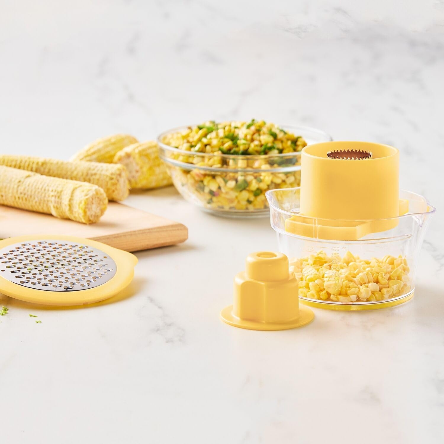 image:imageSur La Table Corn Stripper amp Grater Yellow