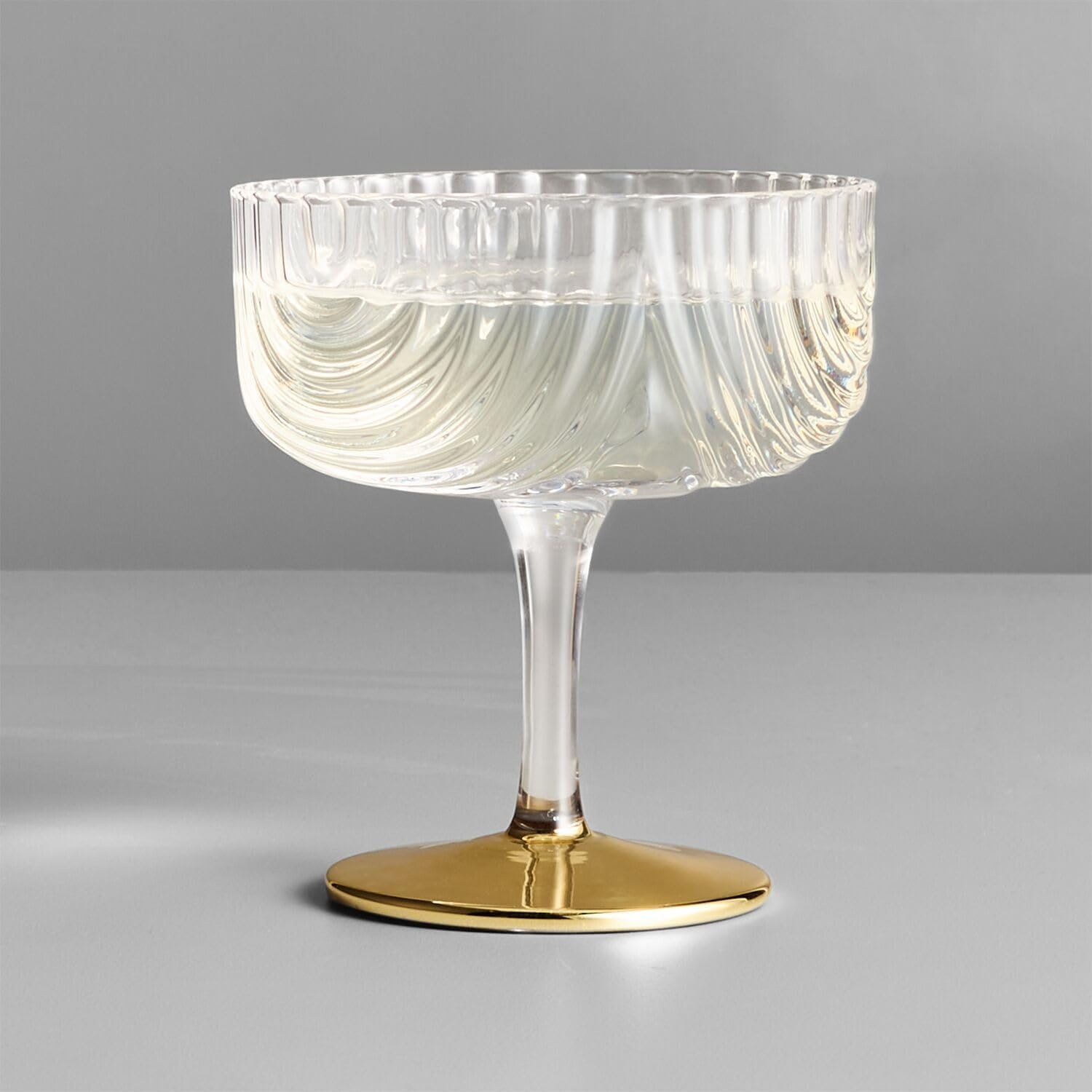 image:imageSur La Table Deco Coupe Glass Gold