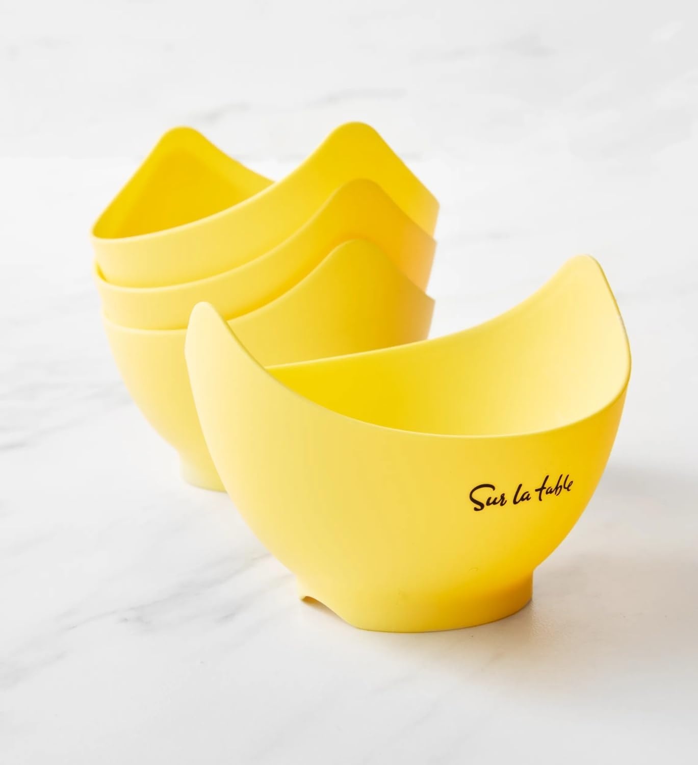 image:imageSur La Table Egg Poachers Set of 4 Yellow