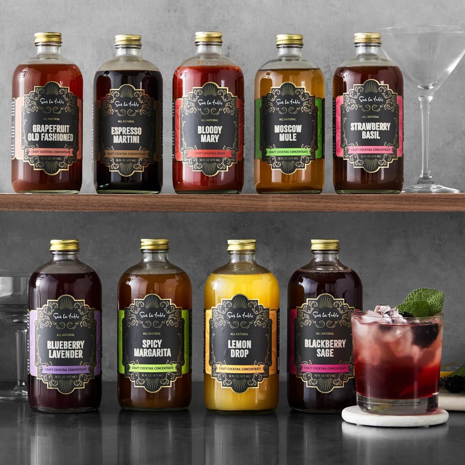image:imageSur La Table Espresso Martini Craft Cocktail Concentrate Premium ColdBrew Coffee Concentrate for BaristaQuality Espresso Martinis at Home