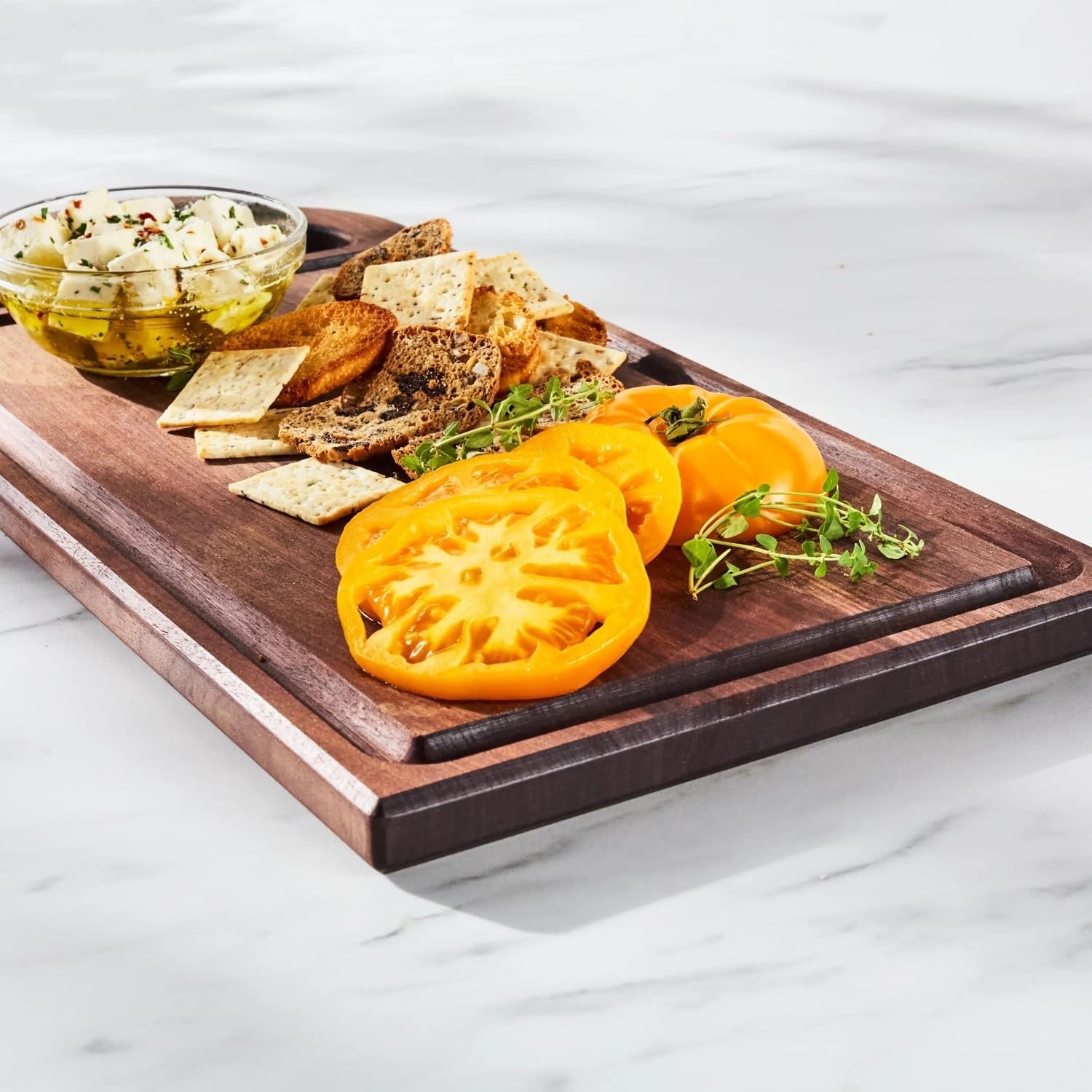 image:imageSur La Table Everyday Cutting Board 18 x 9 Walnut