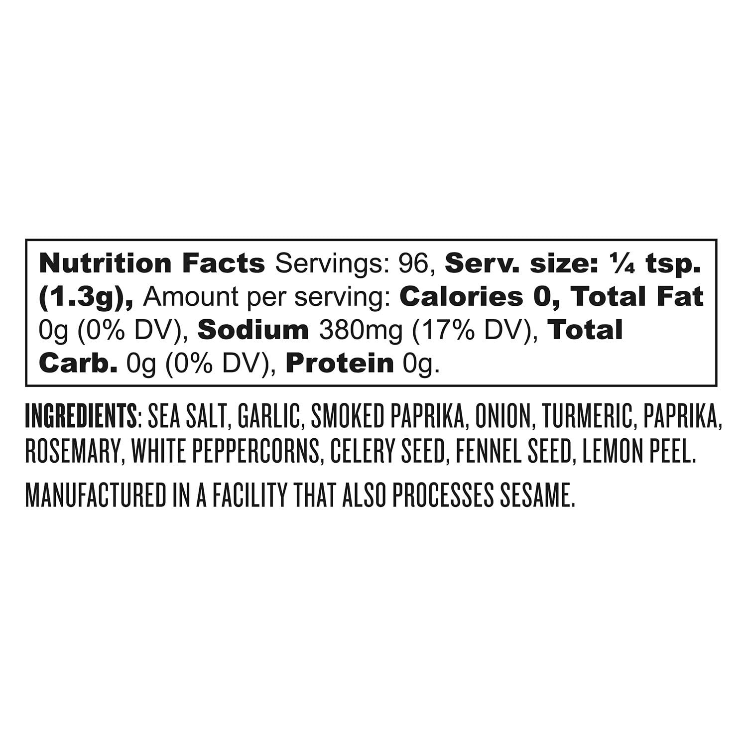 image:imageSur La Table Everyday Seasoning Blend Orange