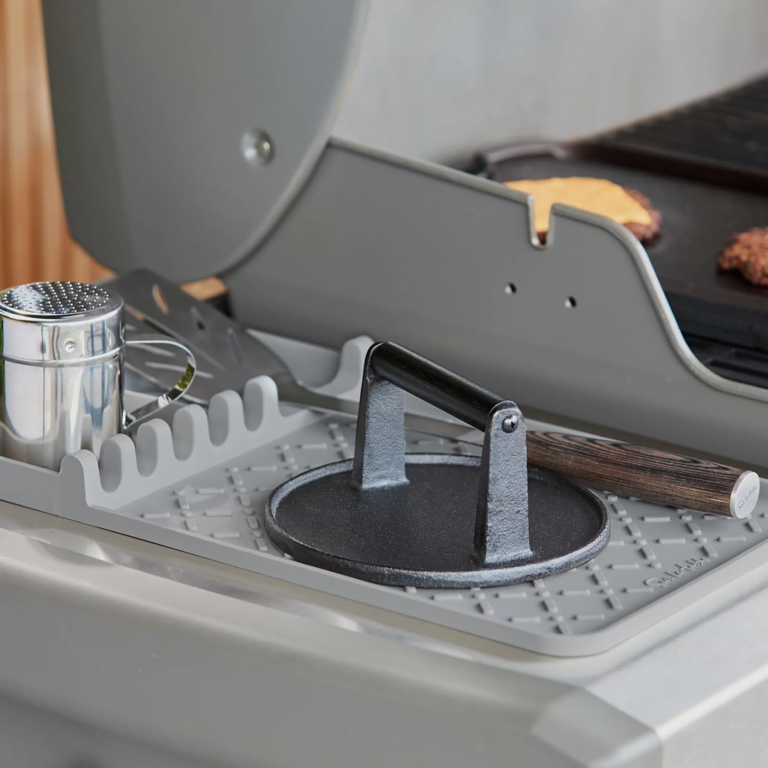 image:imageSur La Table Grillside Silicone Mat Gray
