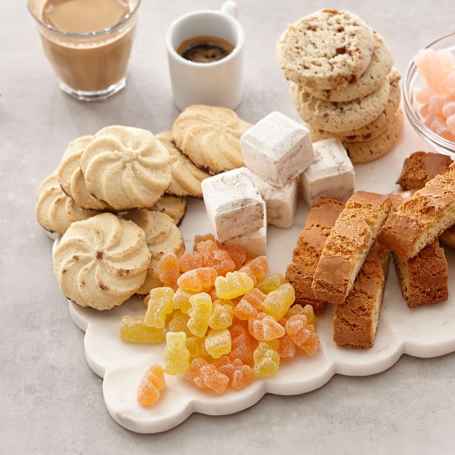 image:imageSur La Table Handmade Vanilla Marbled Marshmallows Set of 6