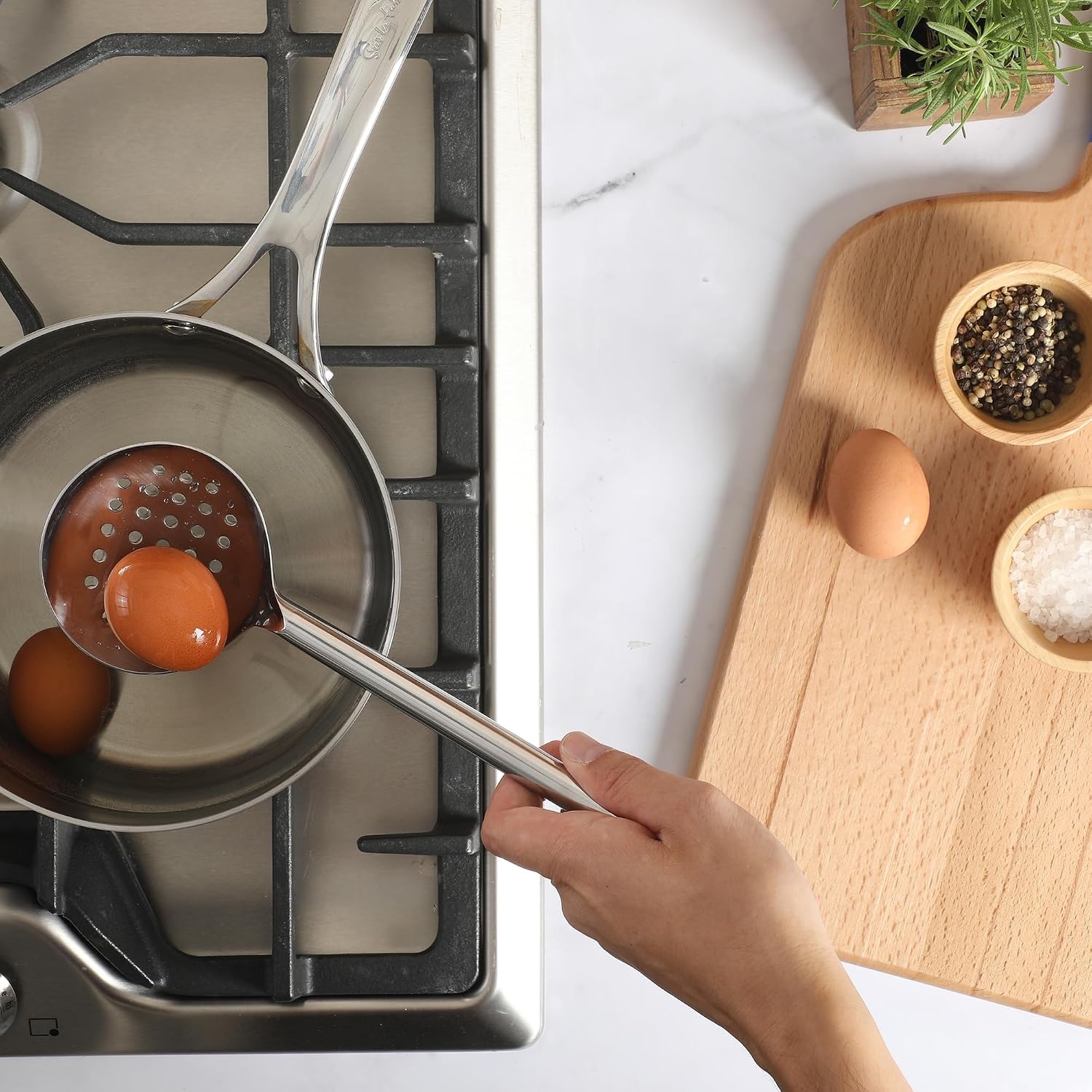 image:imageSur La Table Kitchen Essential Steelhaus 1 Piece 12 Stainlees Steel Balloon WhiskSteelhaus Stainless Steel