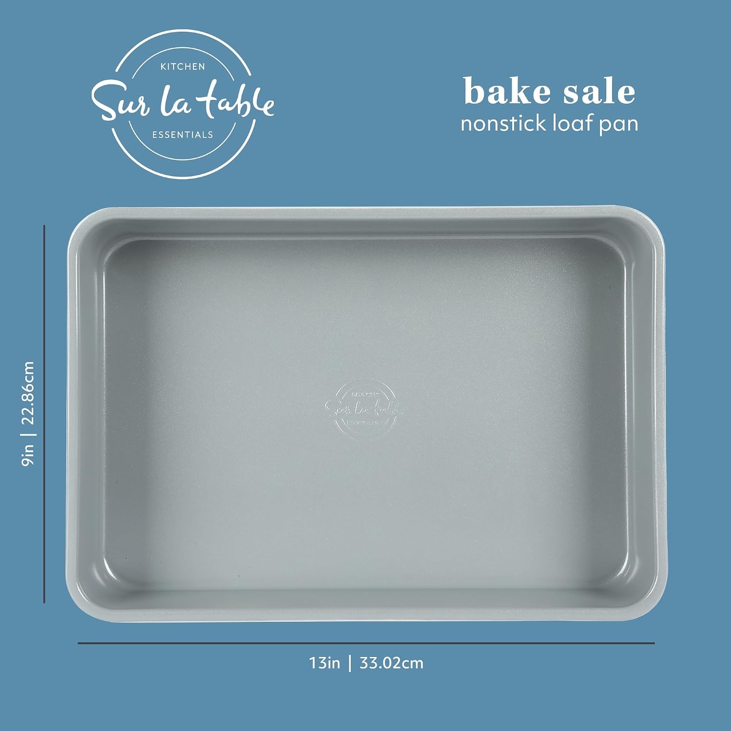 image:imageSur La Table Kitchen Essentials Bake Sale 13 X 9 Inch PFOA PFAS PTFE Free Nonstick CookieBaking Sheet Linen WhiteLinen White
