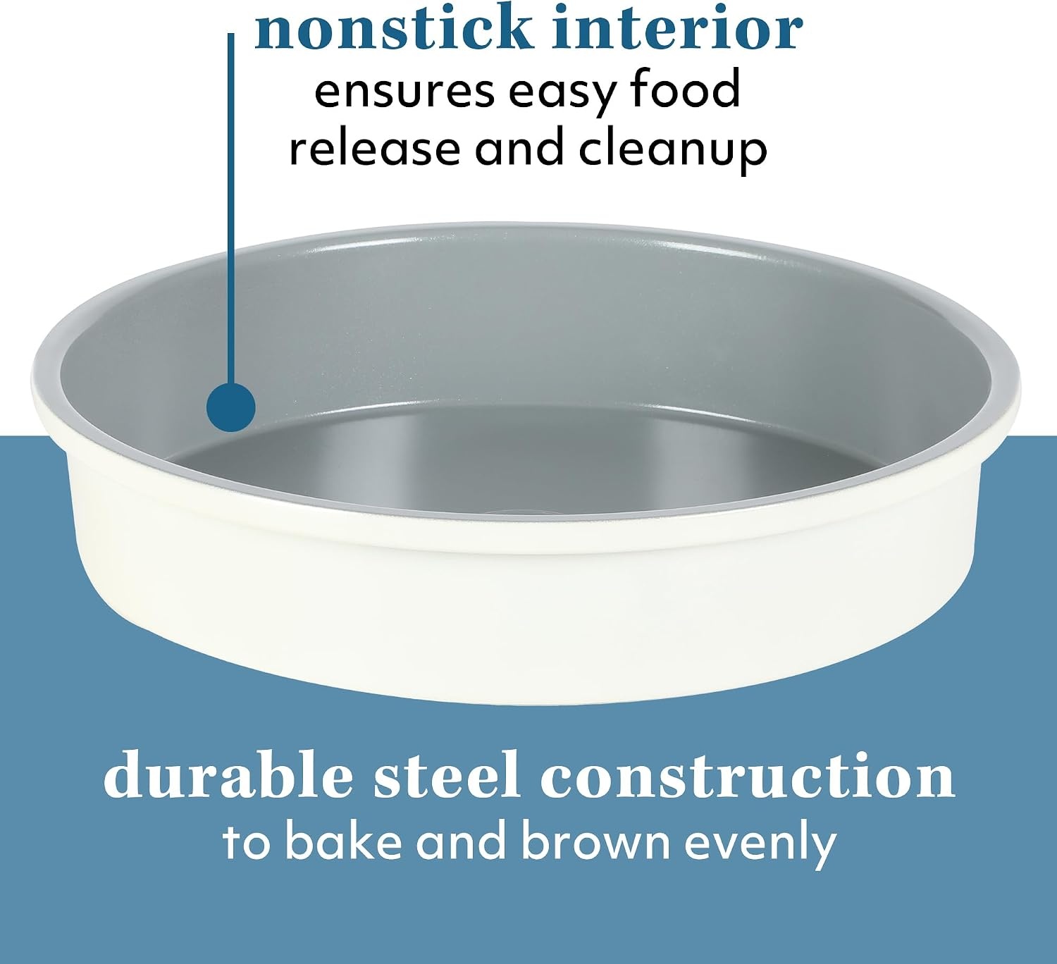 image:imageSur La Table Kitchen Essentials Bake Sale 13 X 9 Inch PFOA PFAS PTFE Free Nonstick CookieBaking Sheet Linen WhiteLinen White