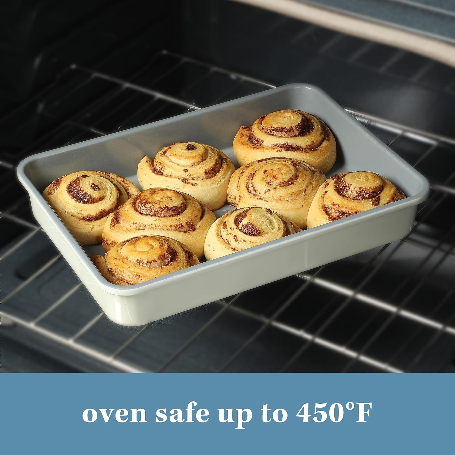 image:imageSur La Table Kitchen Essentials Bake Sale 13 X 9 Inch PFOA PFAS PTFE Free Nonstick CookieBaking Sheet Linen WhiteLinen White