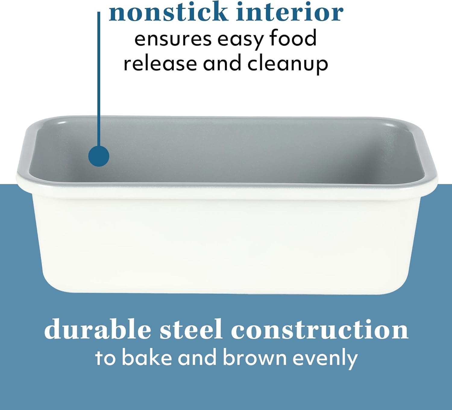 image:imageSur La Table Kitchen Essentials Bake Sale 13 X 9 Inch PFOA PFAS PTFE Free Nonstick CookieBaking Sheet Linen WhiteLinen White