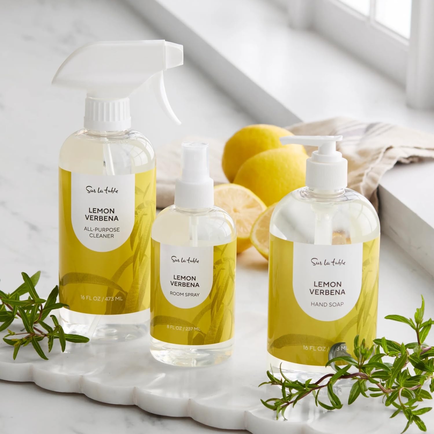 image:imageSur La Table Lemon Verbena Hand Soap Yellow