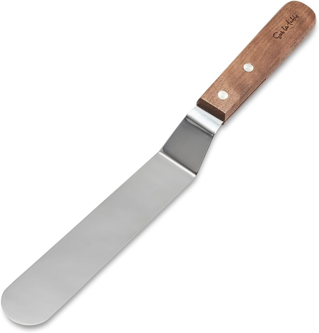 image:imageSur La Table Offset WoodHandle Icing SpatulaBrown