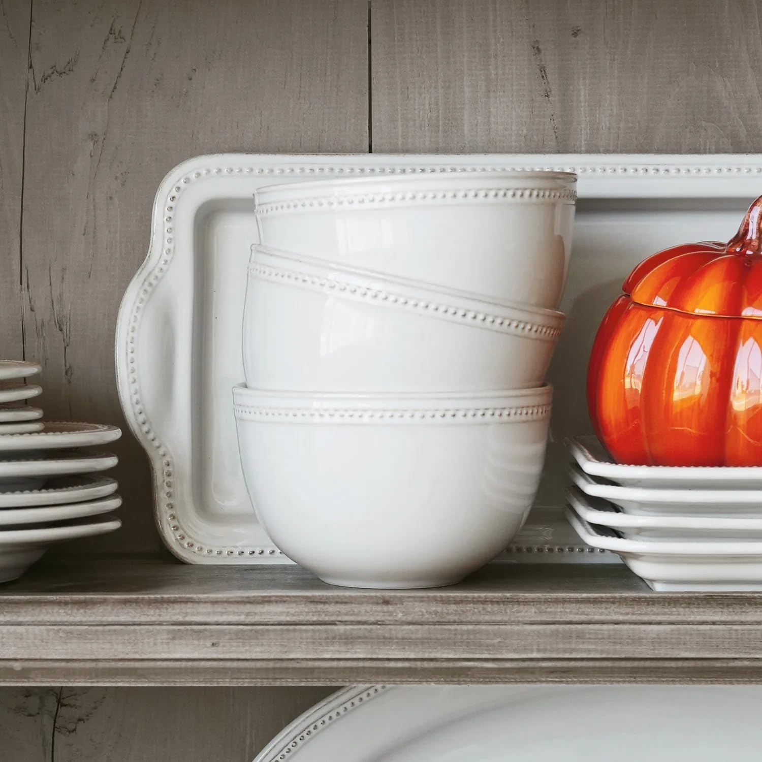 image:imageSur La Table Pearl Stoneware Cereal Bowl White