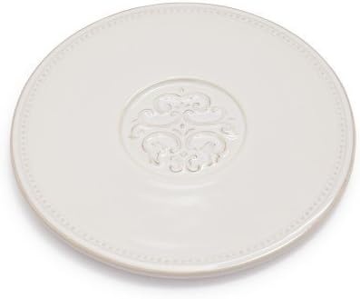 image:imageSur La Table Pearl Stoneware Medallion Trivet White