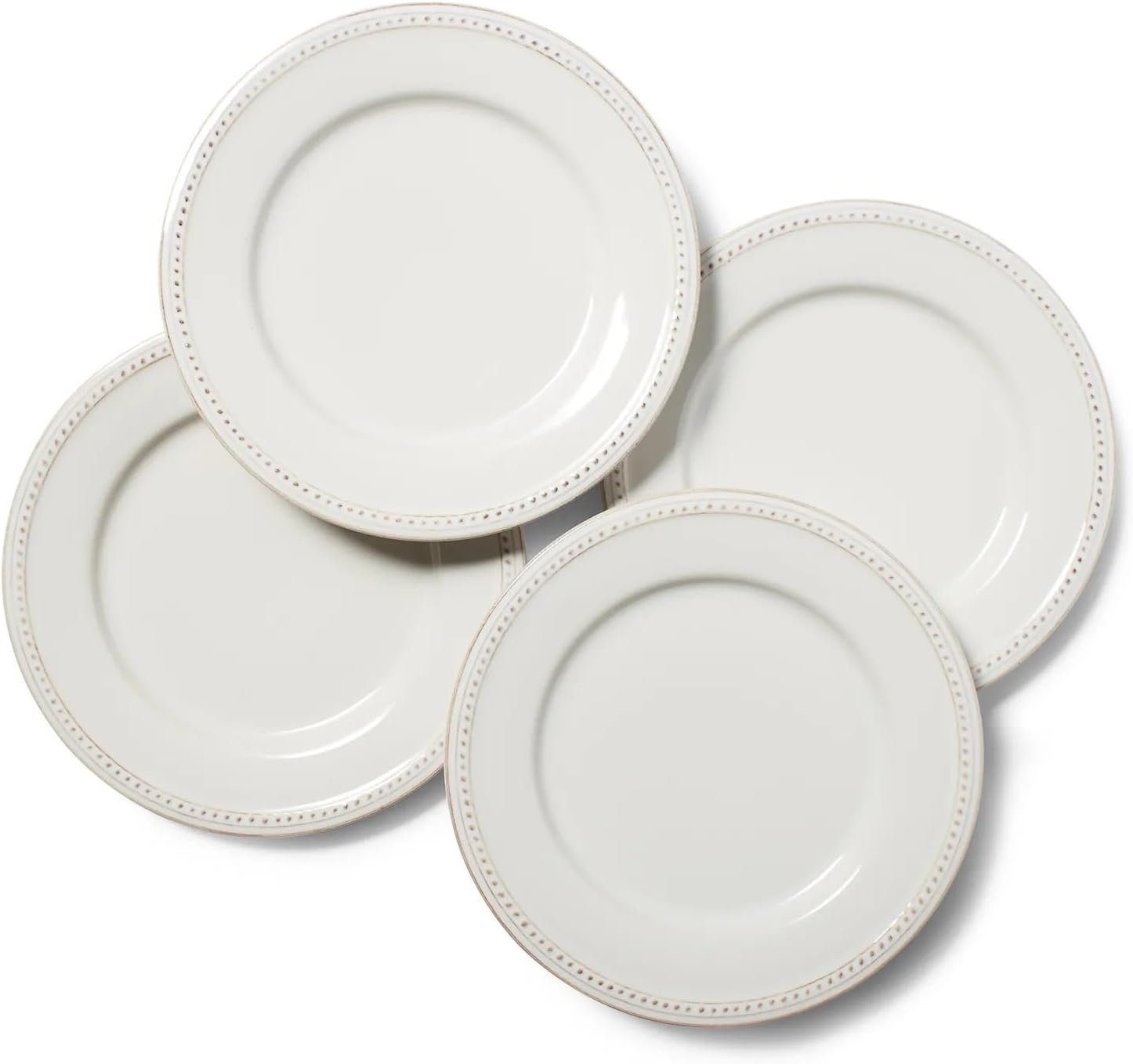 image:imageSur La Table Pearl Stoneware Salad Plates White