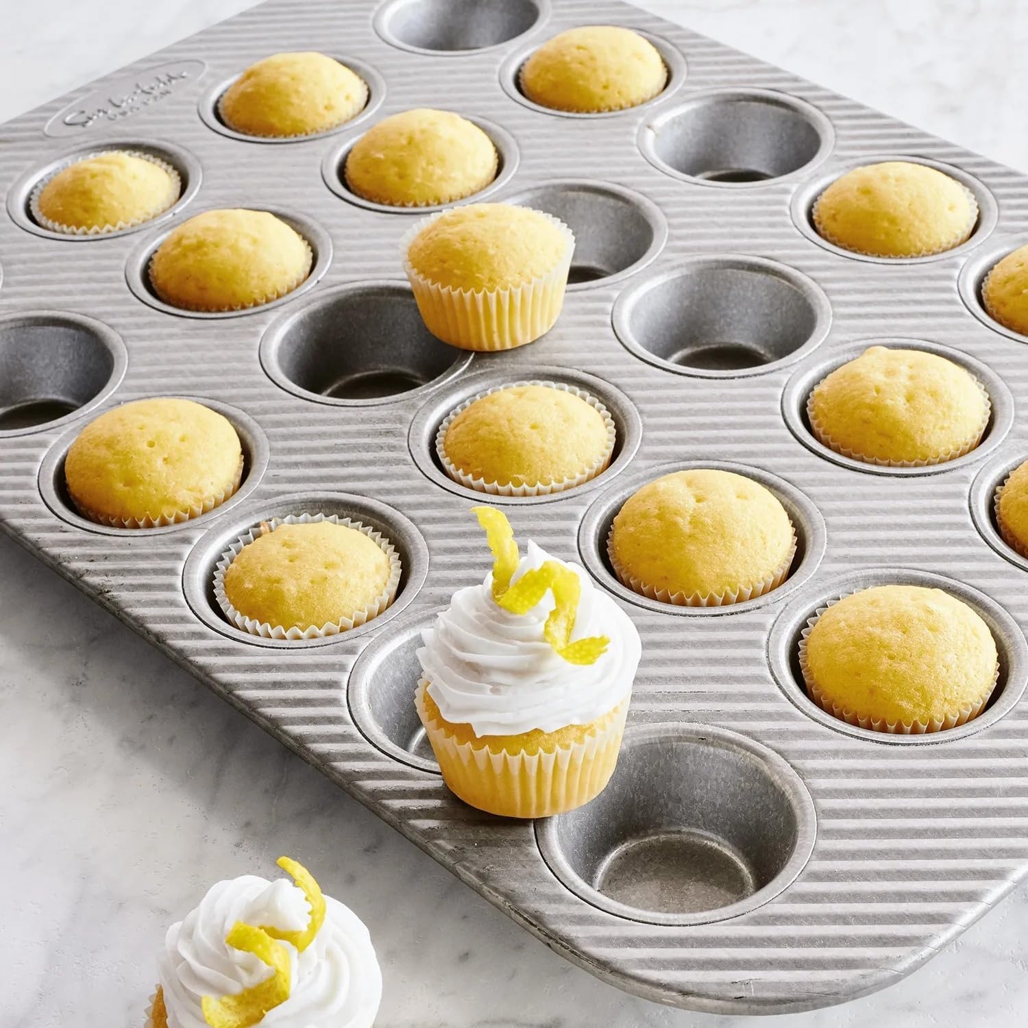 image:imageSur La Table Platinum Pro Mini Muffin Pan Silver