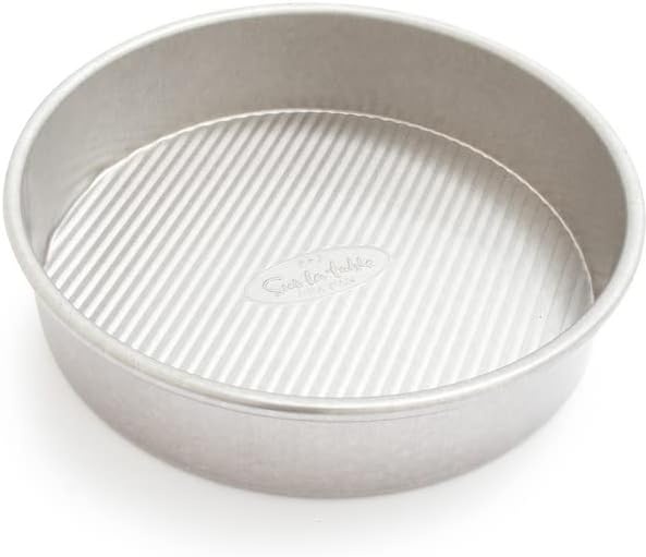 image:imageSur La Table Platinum Pro Round Cake Pan 8 x 2 Silver