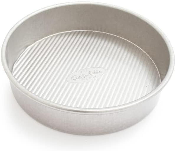 image:imageSur La Table Platinum Pro Round Cake Pan 8 x 2 Silver