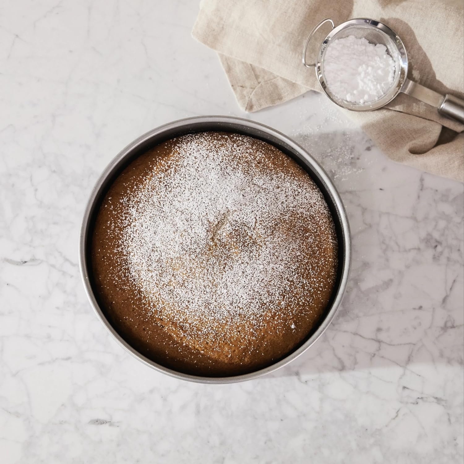 image:imageSur La Table Platinum Pro Round Cake Pan 8 x 2 Silver