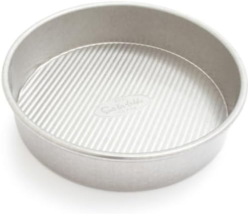 image:imageSur La Table Platinum Pro Round Cake Pan 8 x 2 Silver