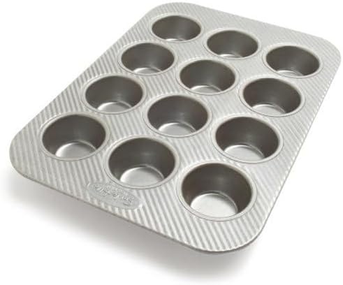 image:imageSur La Table Platinum Pro Standard Muffin Pan 12 Count Silver