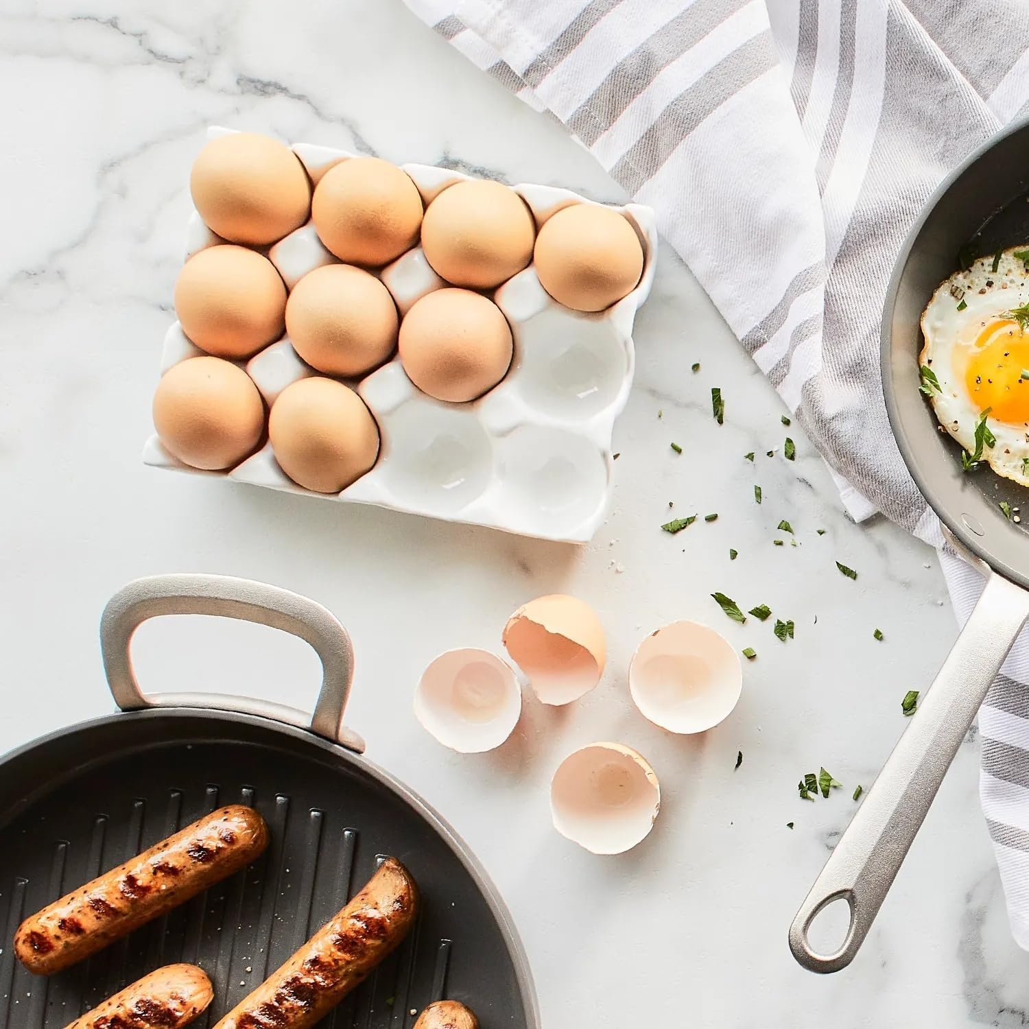 image:imageSur La Table Porcelain Egg Crate White