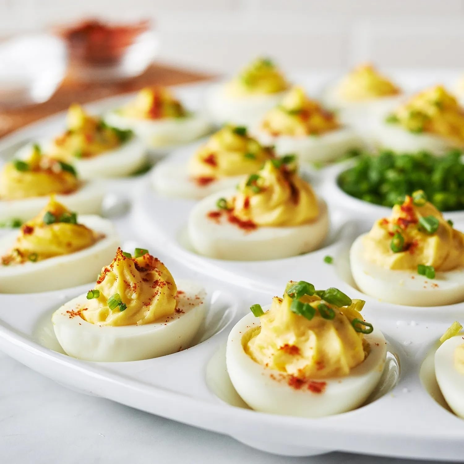 image:imageSur La Table Porcelain Egg Platter White