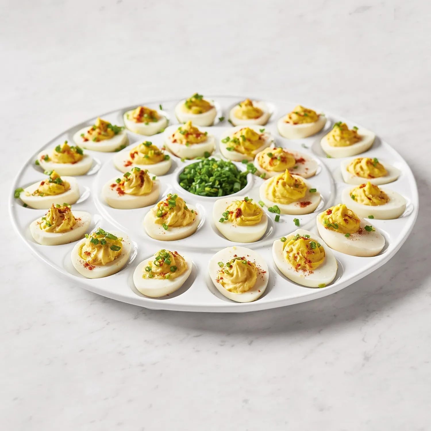 image:imageSur La Table Porcelain Egg Platter White