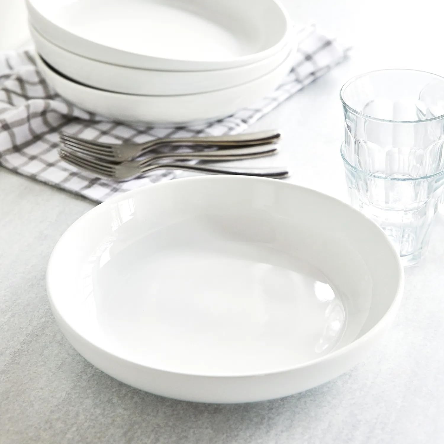image:imageSur La Table Porcelain Pasta Bowl 10 White