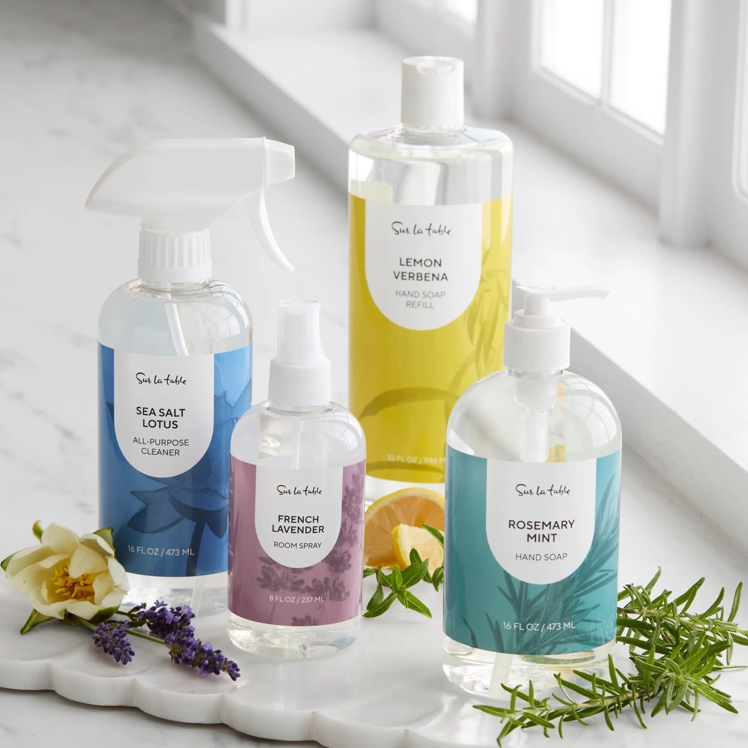 image:imageSur La Table Rosemary Mint Hand Soap Blue