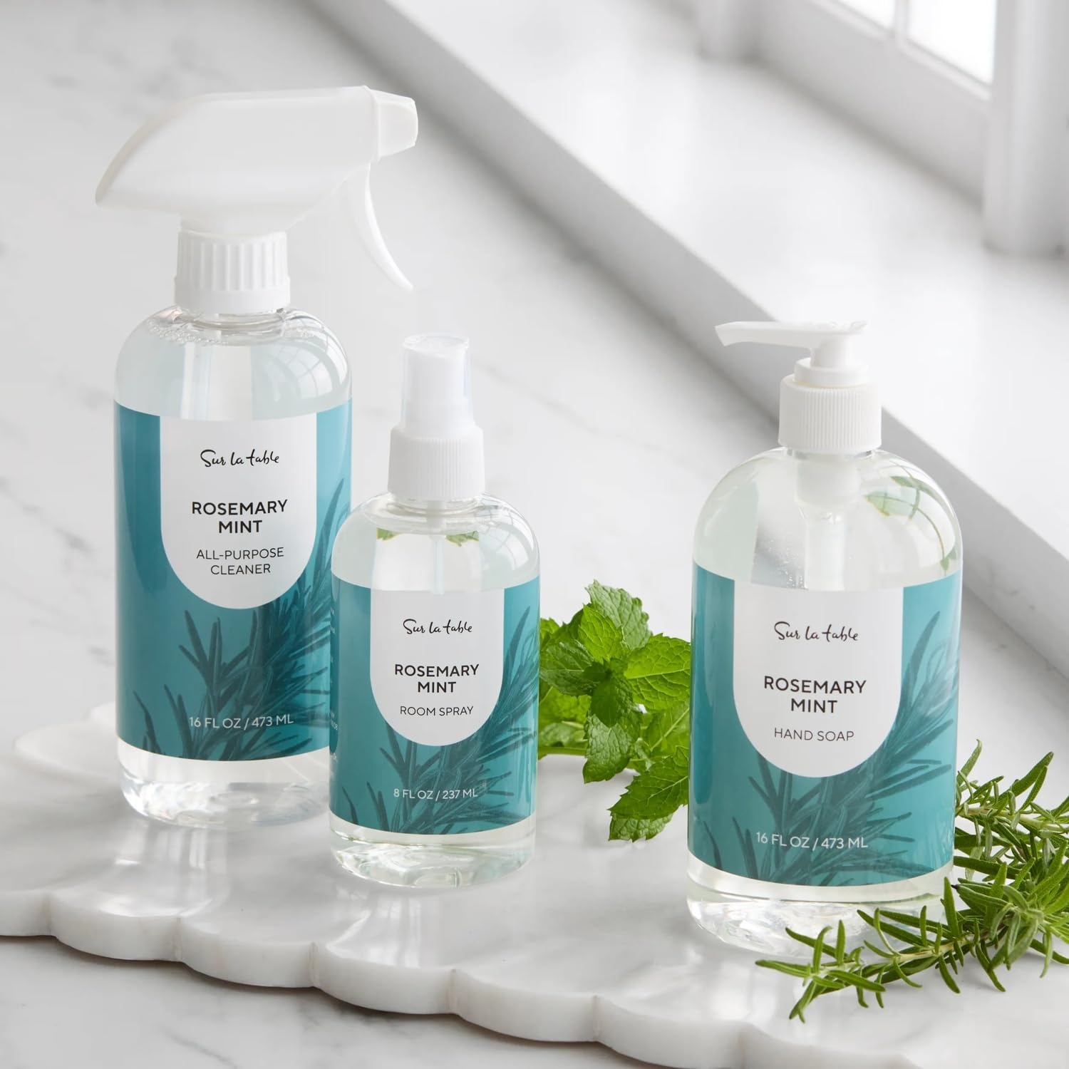 image:imageSur La Table Rosemary Mint Hand Soap Blue