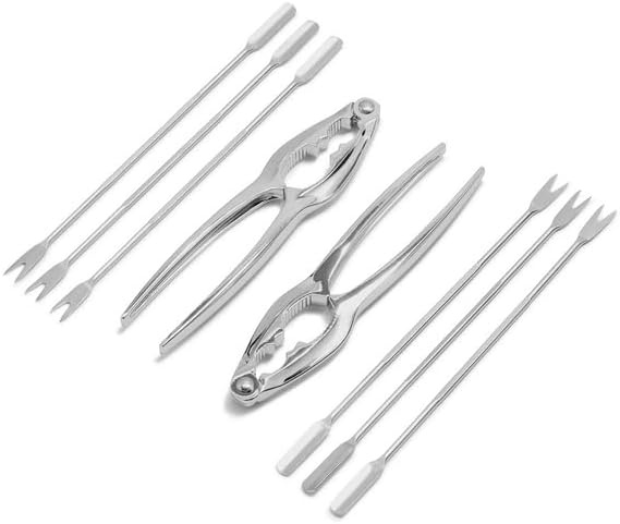 image:imageSur La Table Seafood Kit Set of 8 Silver