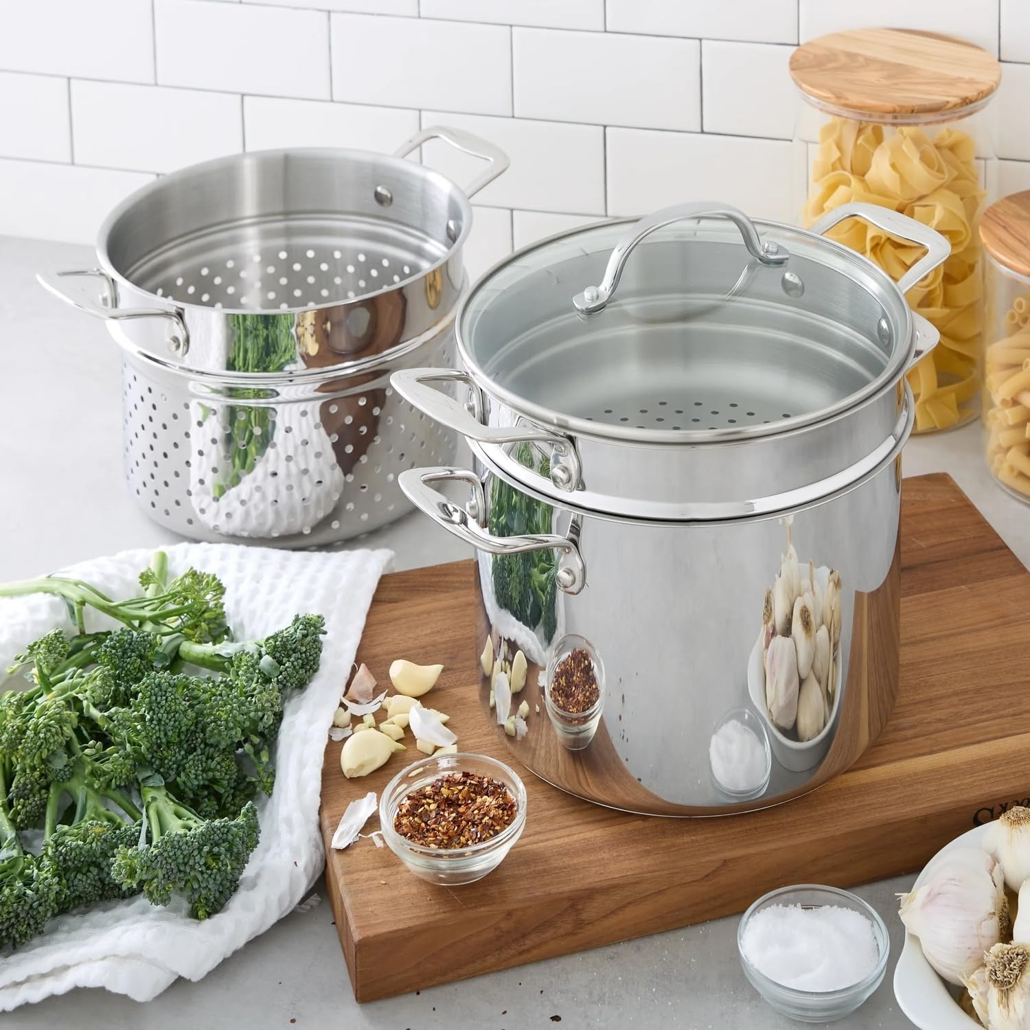 image:imageSur La Table Signature Stainless Steel Multicooker 8 qt