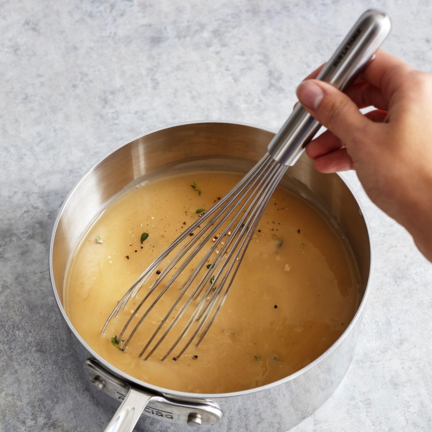 image:imageSur La Table Stainless Steel French Whisk 12 Silver