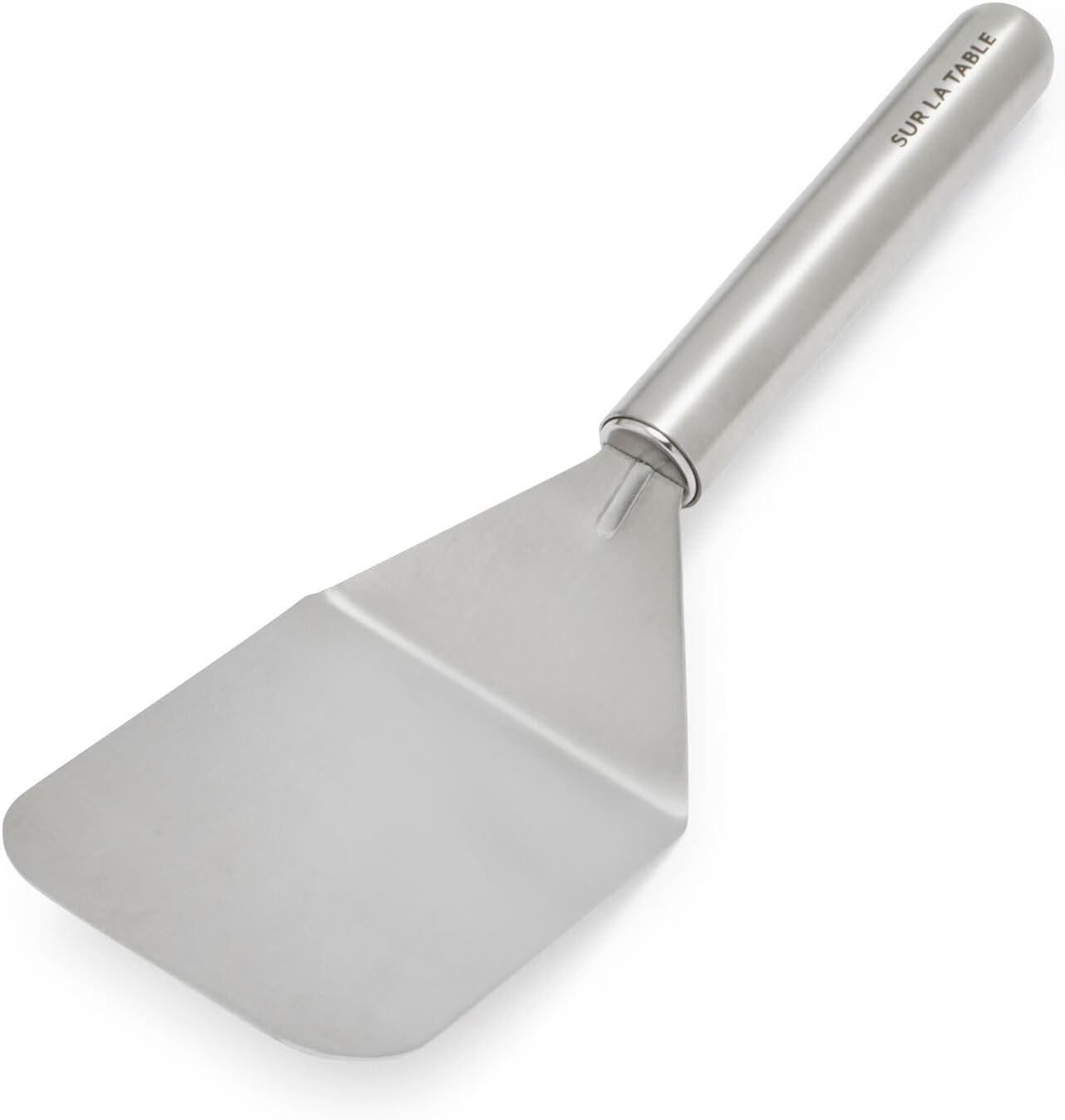 image:imageSur La Table Stainless Steel Turner 12 in ProfessionalGrade Slotted Turner for Flipping Draining and Plating 12 in