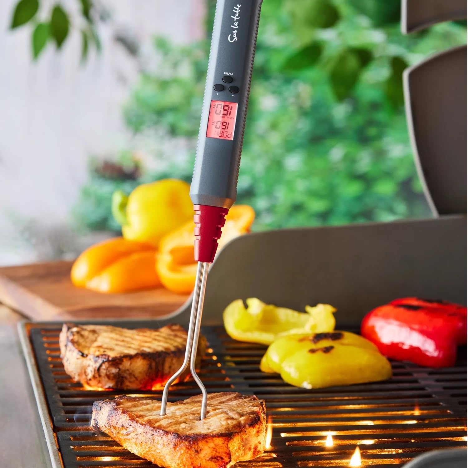 image:imageSur La Table Thermocouple BBQ Fork Black