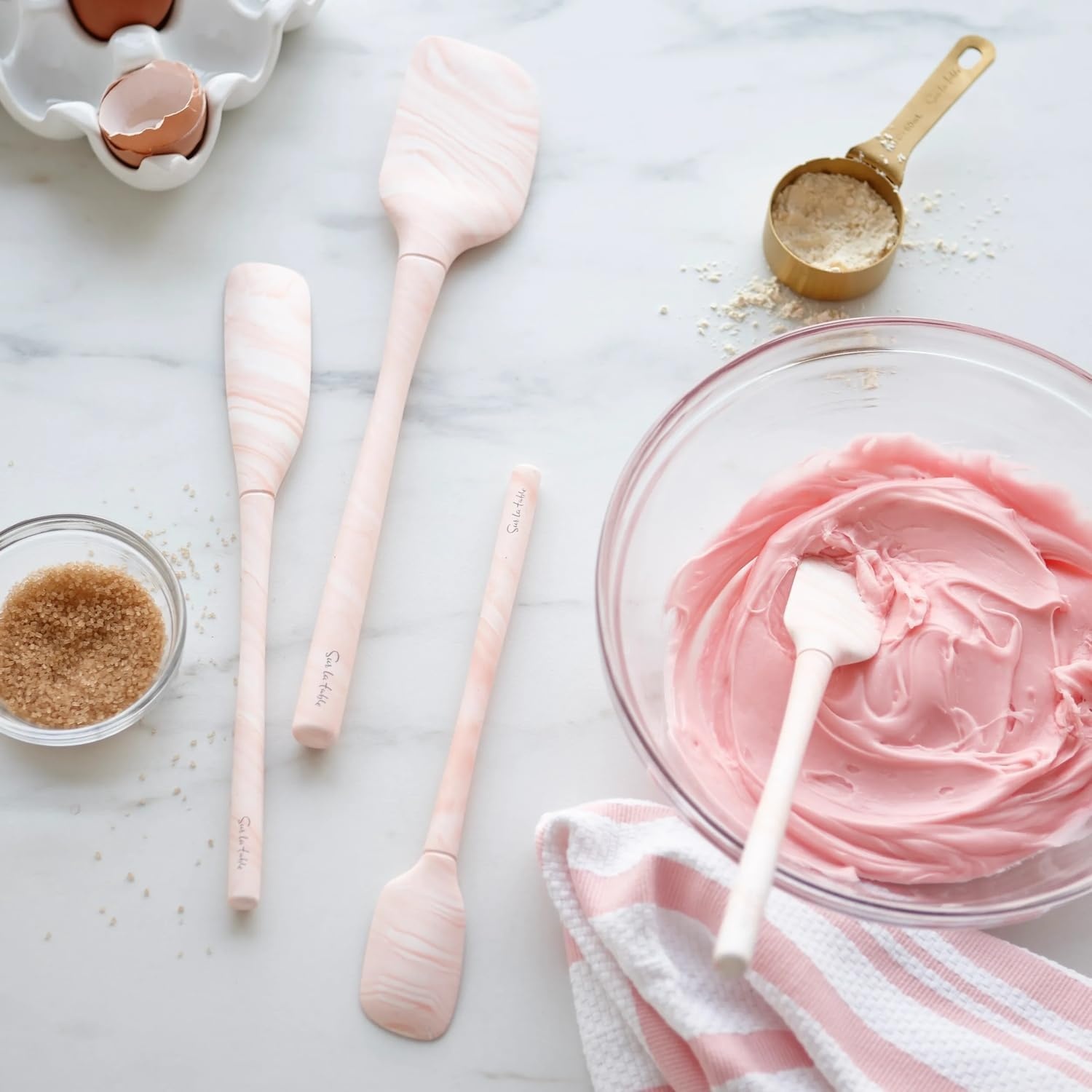 image:imageSur la table FlexCore Silicone Spatula Light PinkLight Pink