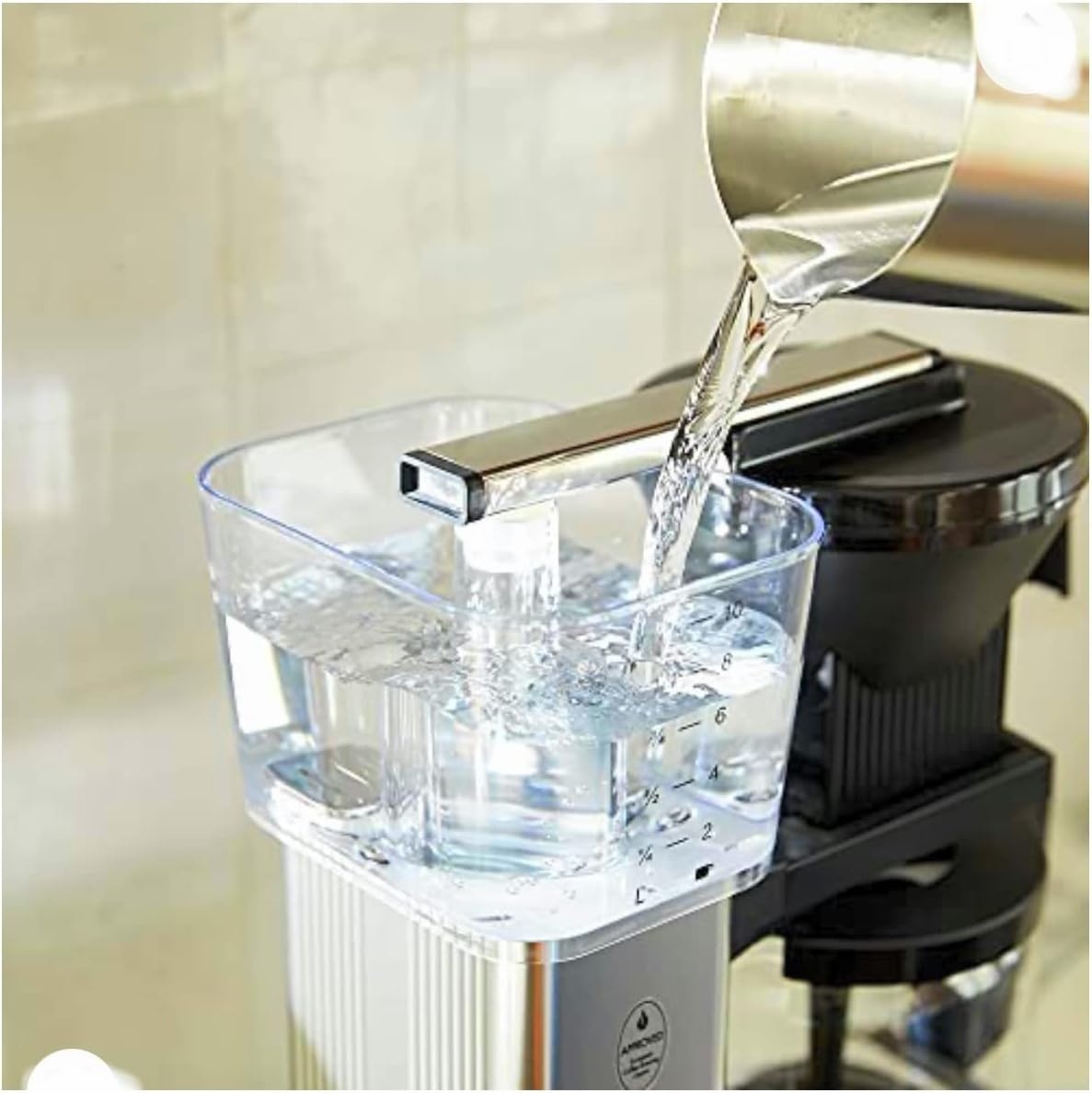 image:imageTechnivorm Moccamaster 53941 KBGV Select 10Cup Coffee Maker Polished Silver 40 ounce 125lAnthracite
