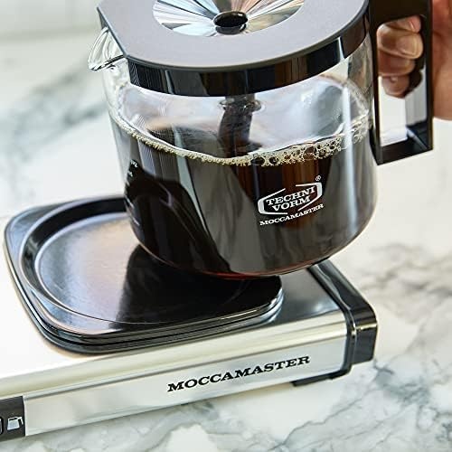 image:imageTechnivorm Moccamaster 53941 KBGV Select 10Cup Coffee Maker Polished Silver 40 ounce 125lBeetroot