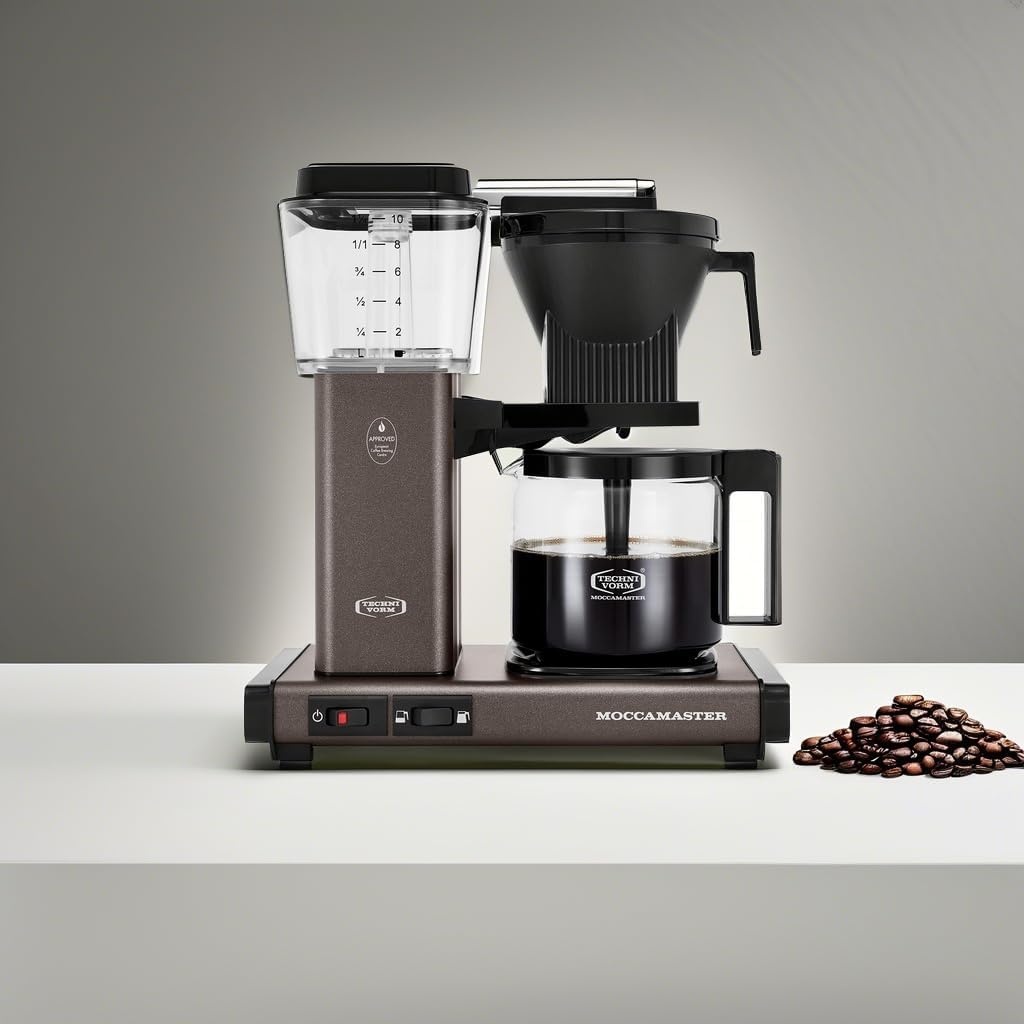 image:imageTechnivorm Moccamaster 53941 KBGV Select 10Cup Coffee Maker Polished Silver 40 ounce 125lSlate