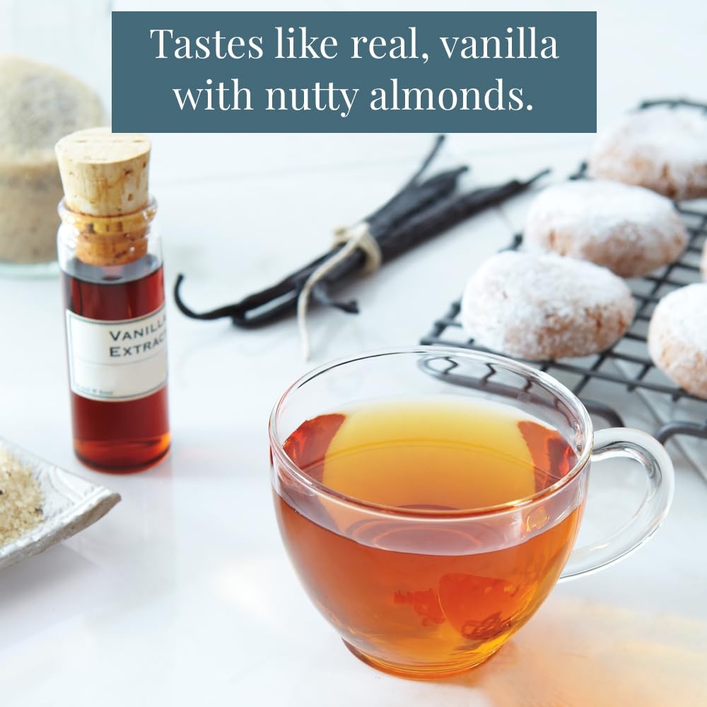 image:imageThe Republic of Tea Vanilla Almond Black Tea Tin 50 Tea Bags Naturally Caffeinated50 Count Pack of 1