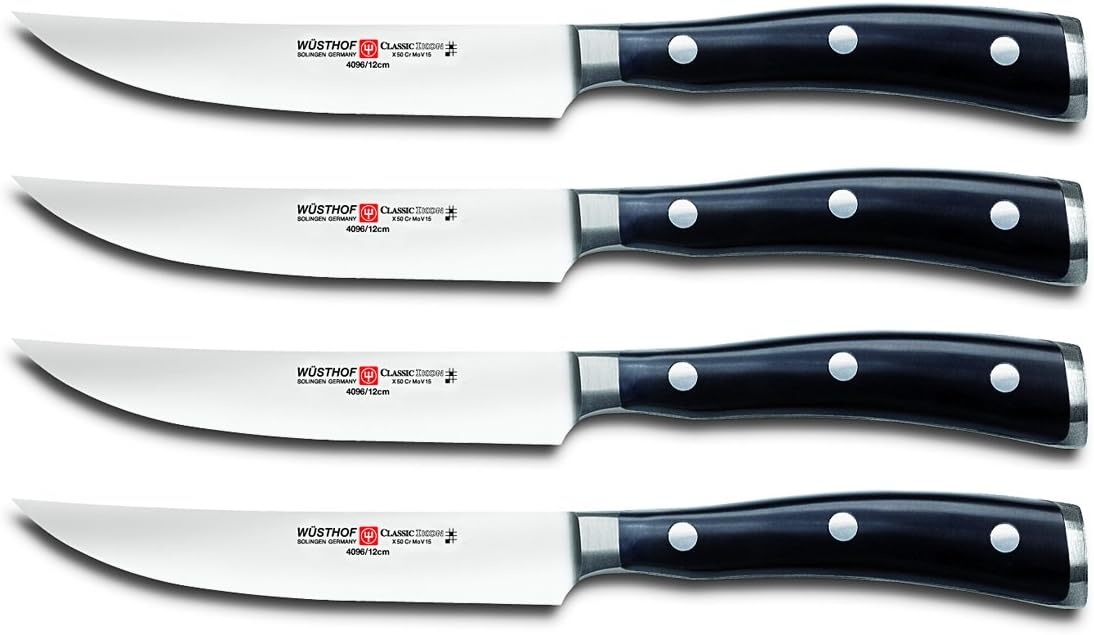 image:imageWSTHOF Classic IKON 4Piece Carbon Steak Knife Set45