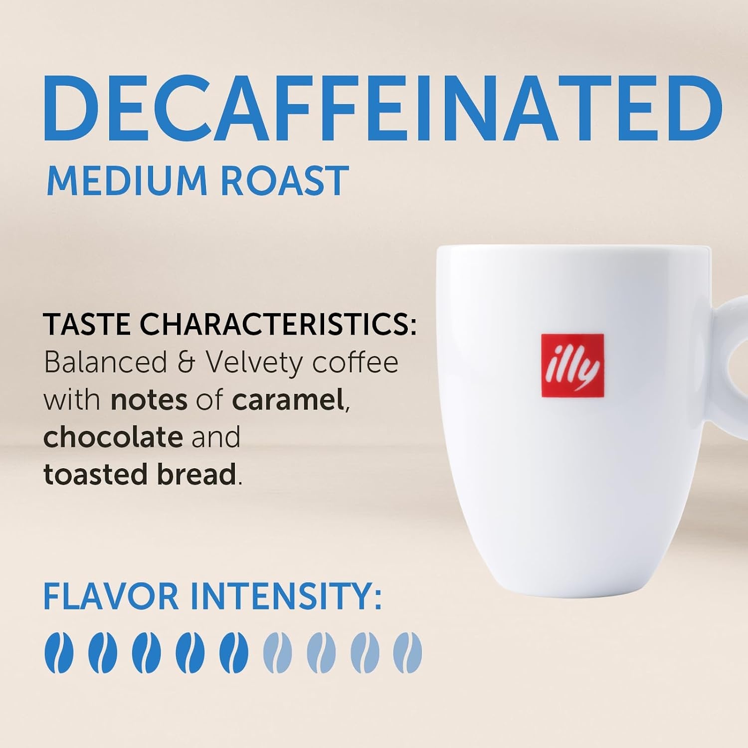 image:imageilly Whole Bean Coffee Perfectly Roasted Colombia Medium Roast Smooth Taste Notes of Fruit Fruit Notes 100 Arabica Beans No Preservatives 88 OunceDecaf Medium Roast