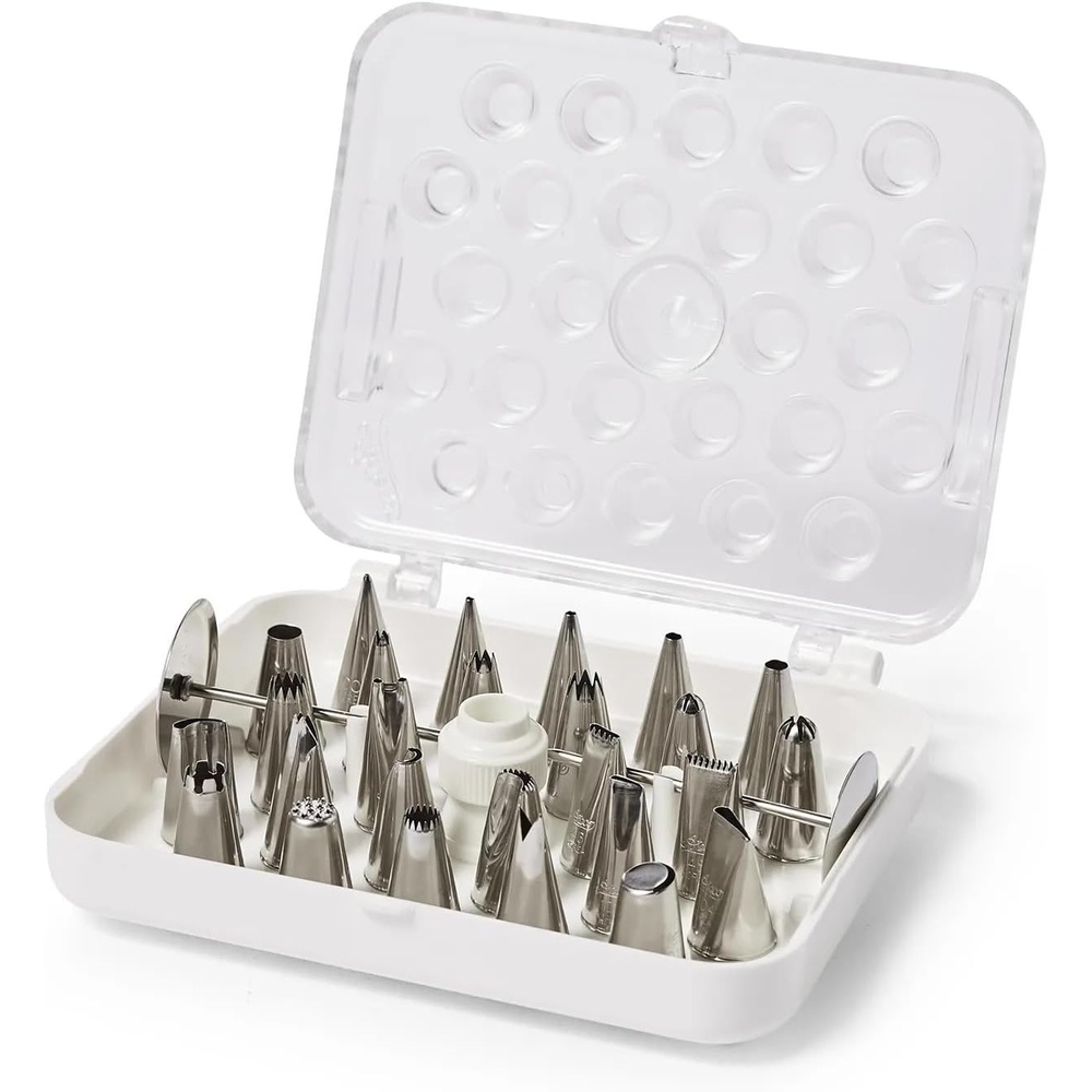 image:imageAteco Cake Decorating Set 29 Piece PlasticSilver