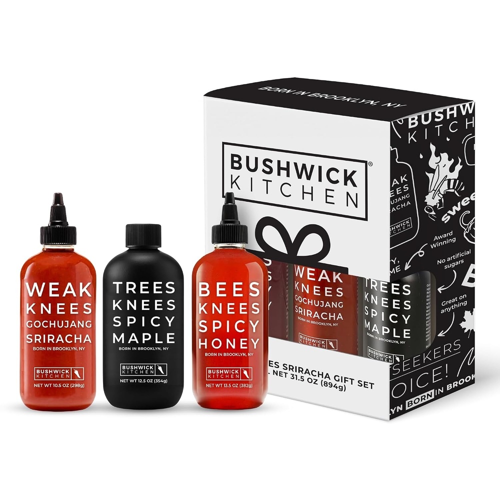 image:imageBees Knees Spicy Honey Wildflower Hot Honey with a Habanero Kick Sweet Heat Hot Sauce for Pizza Biscuits amp Charcuterie Gluten Free Paleo Friendly Foodie Gifts Spicy Gift for Him 125ozSpicy Gift Set