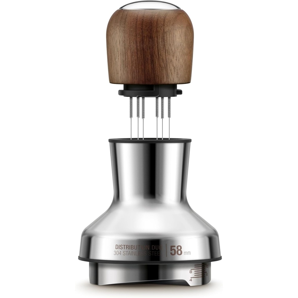 image:imageBreville BEA203WLW Distribution Duo Espresso Distribution Tool 54mm Walnut58 mm