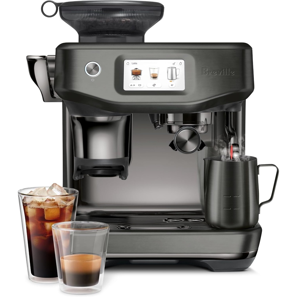 image:imageBreville Barista Touch Impress Espresso Machine BES881BTR Black TruffleNoir
