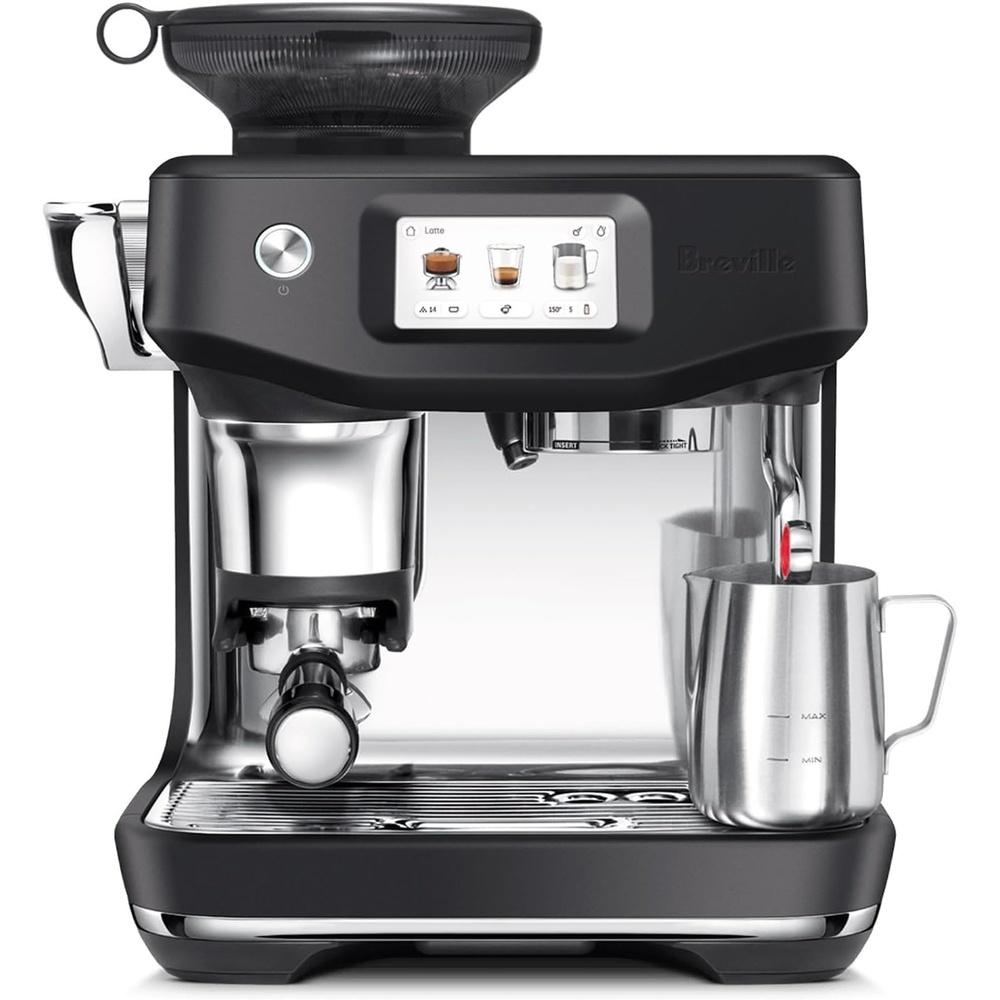 image:imageBreville Barista Touch Impress Espresso Machine BES881BTR Black Truffleblack truffle