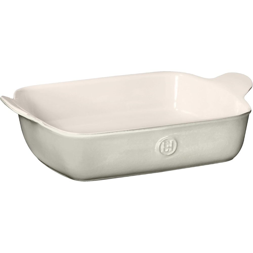 image:imageEmile Henry 11 x 8 Medium Rectangular Baker  Modern Classics Collection  TwilightPearl Gray