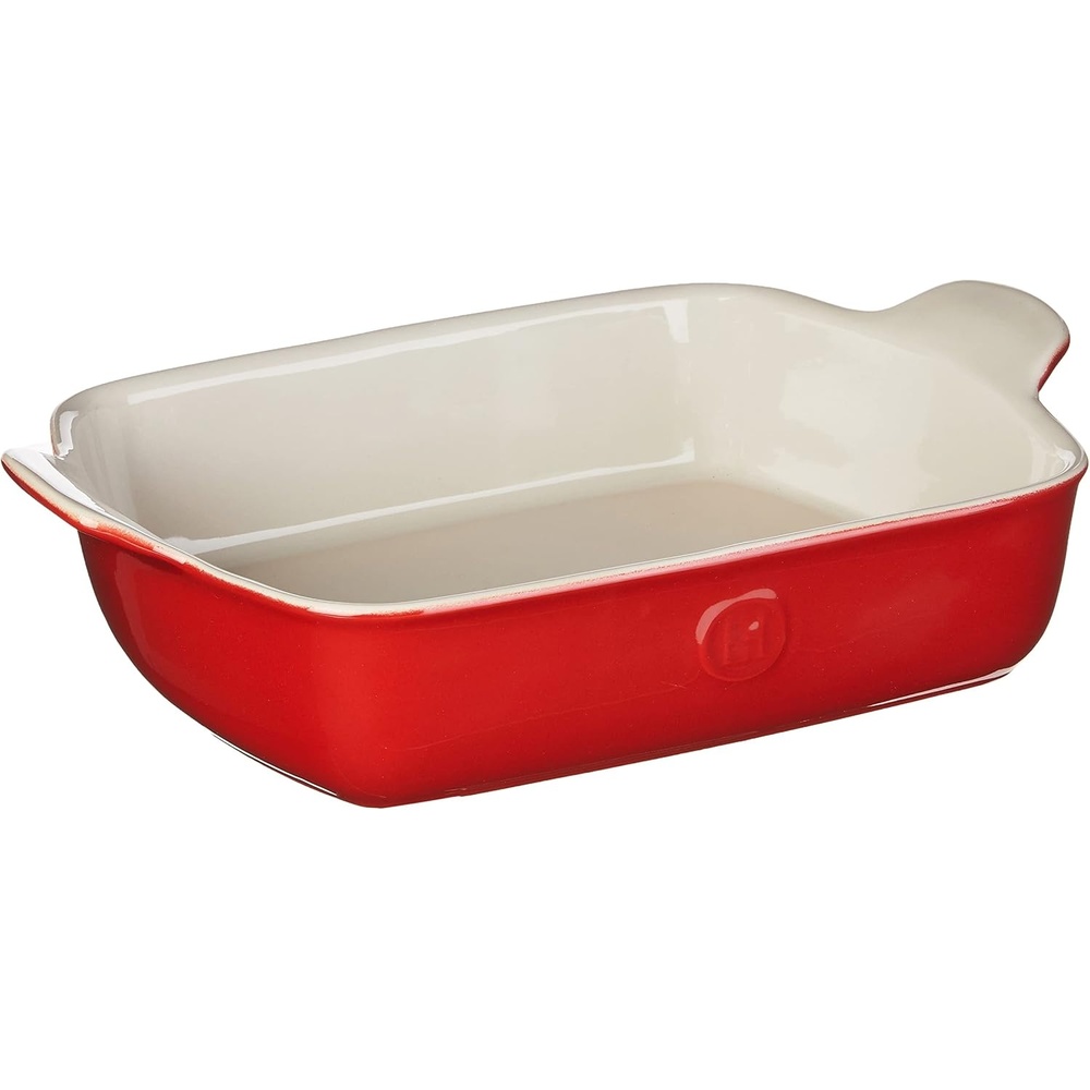 image:imageEmile Henry 11 x 8 Medium Rectangular Baker  Modern Classics Collection  TwilightRouge Red